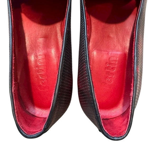 Fertini Mens  80200 Low Vamp Perforated Leather Loafer Size 42 Burgundy main image 7